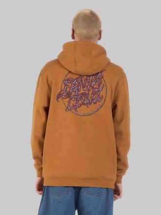 Santa Cruz Scourge Dot Felpa con Cappuccio arancione