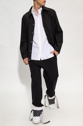 Jil Sander Cotton Shirt, Mens, Black