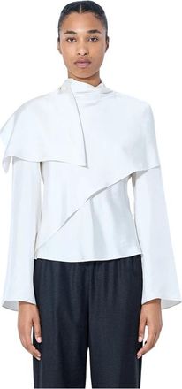 R&oacute;he Tops - Dames - Blouses - Wit - 2XS - Overhemden