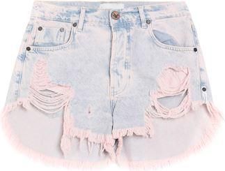 One Teaspoon PARTES DE ABAJO - Shorts vaqueros en YOOX.COM