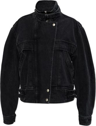Isabel Marant Denim Jackets, female, Black, Size: S Joseline Jacket