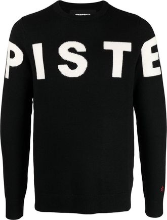 Perfect Moment Piste sweater - men - Merino - S - Black