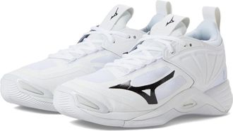 Mizuno Mizuno Wave Momentum 2 430294-0090 Womens White Volleyball Shoes MEW1596