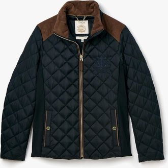 Joules Womens Joules BRAEMAR LUXE Womens Quilted Jacket Navy - Blue - Size: 16
