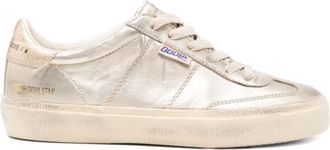 Golden Goose Silver Solid Soul-Star Sneakers