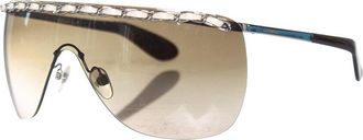 Chanel Rimless Shield Chain Sunglasses (Authentic Pre-Loved)