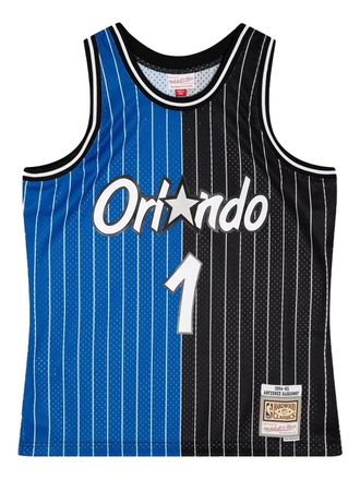 Mitchell & Ness split swingman jersey - Blue