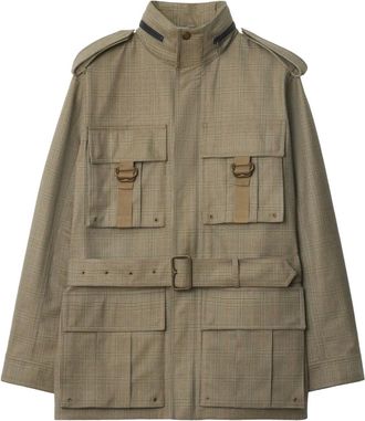 Burberry Giacca in pied-de-poule - Toni neutri