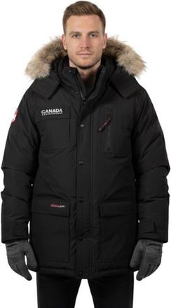 Canada Weather Gear Mens Heavyweight Arctic Parka in Black at Nordstrom, Size X-Large