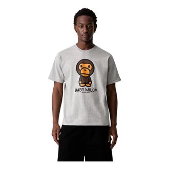 A Bathing Ape A Bathing Ape, Hombre, Camisetas, Gris, Talla: XL