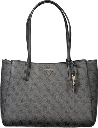 Guess Nero Polyurethane Woman Womens Bag