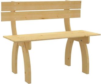 vidaXL Banco De Jard&iacute;n De Madera De Pino Impregnada 150 Cm Vidaxl