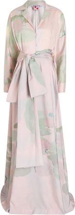 Bernadette Jurk met bloemenprint - Roze