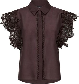 Copenhagen Muse Cmmolly Shirt - Dames - Overhemden - Paars - XS - Polyester - Overhemden