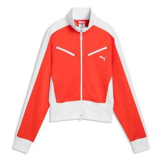 Puma (WMNS) PUMA T7 Retro Track Jacket Red Flash 636625-21