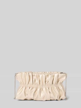 Jake*s Wristlet mit Raffungen in Metallic Beige, Gr&ouml;&szlig;e 1
