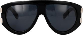 Philipp Plein Eagle Zonnebril - Heren - Zonnebrillen - Zwart - 60 MM - Accessoires