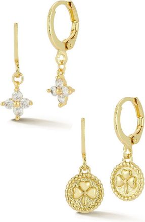 Sphera Milano Plated Cz Earrings