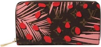 Louis Vuitton Pre-owned Long wallet (bi-fold) - Dames - Vintage Accessoires - Bruin - ONE Size - Vintage