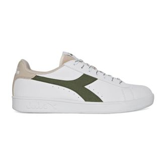 Diadora Witte Lage Top Casual Sneakers Unisex - Dames - Schoenen - Wit - Maat: 47 EU