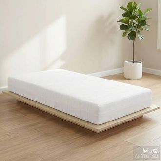 KIYDOO home24 Komfortschaummatratze Kiydoo Basic 140x200 cm H2 7-Zonen bis zu 80 kg Punktelastisch Wei&szlig;