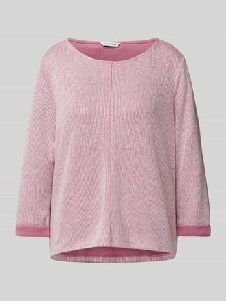 Tom Tailor Regular Fit Strickpullover mit 3/4-Arm in Pink, Größe XS