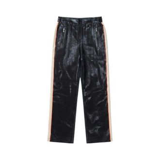 Diesel Pantalone - Heren - Broeken - Zwart - Maat: M Leer