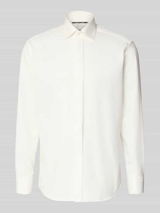 Eterna Regular Fit Smoking-Hemd mit Kentkragen in Ecru, Gr&ouml;&szlig;e 39