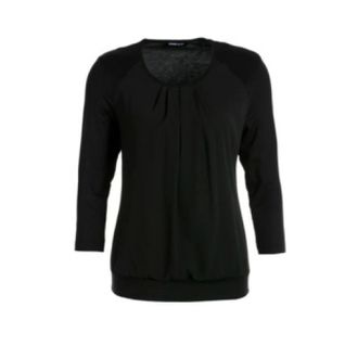 Frank Walder Frank Walder, Dames, Blouses & Shirts, Zwart, Maat: M