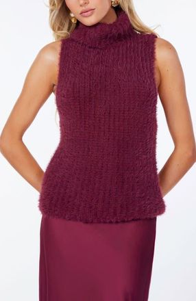 Bishop + Young Colette Sleeveless Turtleneck in Scarlette at Nordstrom, Size X-Small