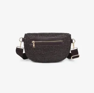 Moda Luxe Womens The Giselle Belt Bag In Chocolate Brown