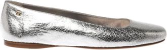 Baldinini Cracked Laminated Nappa Ballerina - Dames - Ballerinas - Grijs - 36 EU - Leer - Schoenen