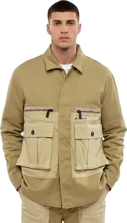 Dsquared2 Green Shirt Collar Jacket