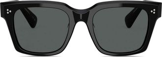 Oliver Peoples Ollice sunglasses - unisex - Acetate - 52 - Black
