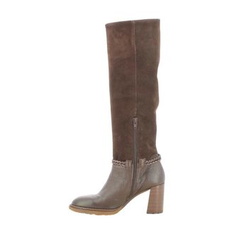 Hispanitas Mujer, Zapatos, Marr&oacute;n, Talla: 42 EU