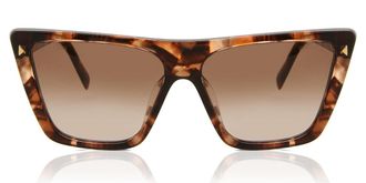 Prada PR 21ZS 07R0A6 Womens Sunglasses Tortoiseshell Size 55