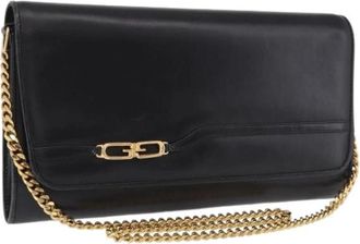 Gucci Pre-owned Vintage Schoudertas - Dames - Vintage Clutch - Zwart - ONE Size - Leer - Vintage