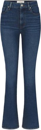 Frame Denim Slim Fit Jeans THE Reboot - Dames - Bootcut Jeans - Blauw - W26 - Katoen - Jeans
