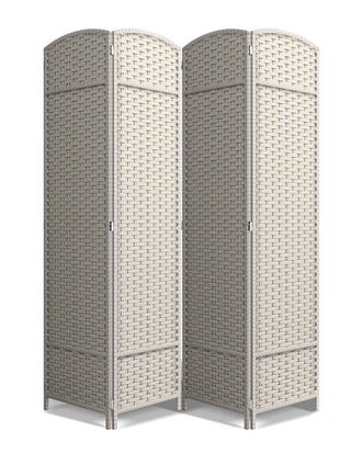 Sorbus 4 Panel Room Divider