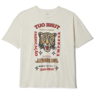 Brixton The Getaway Oversized BF Tee T-Shirt f&uuml;r Damen | beige