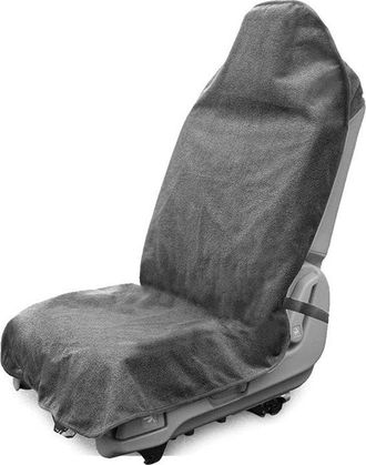 OEM Toalla De Felpa Para El Sudor - Protector De Asiento De Coche - Protector De Asiento - Impermeable Y Absorbente - 142,2 Cm X 74,9 Cm - Gris