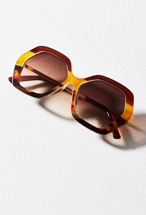 I-SEA Large Geometric Sunglasses