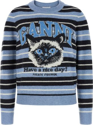 Ganni Ganni Wool Womens Cardigan