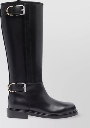 Givenchy leather flat boots