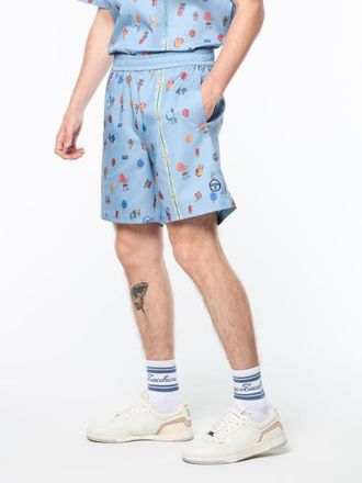 Sergio Tacchini Tosca Cabana Short in Faded Denim at Nordstrom, Size Xxx-Large