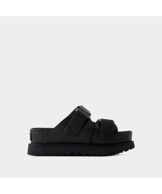 UGG Sandalen W Goldenstar Hi - UGG - Leder - Schwarz