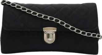 Prada Pre-owned Cross Body Bags, female, Black, Size: ONE SIZE Pre-owned Leather Cross Body Bag