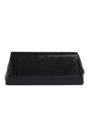 Whiting & Davis Romy Clutch in Black at Nordstrom