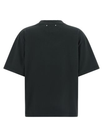 Golden Goose Crystal-Embellished Crew Neck T-Shirt - Black