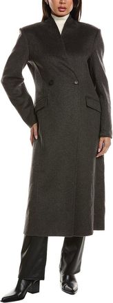 LaMarque Lamarque Double Face Wool-Blend Coat